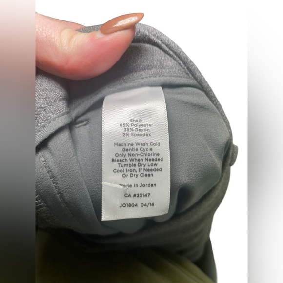 Talbots New NWT Gray Raleigh Plus Trouser Pants 18W - Picture 5 of 5